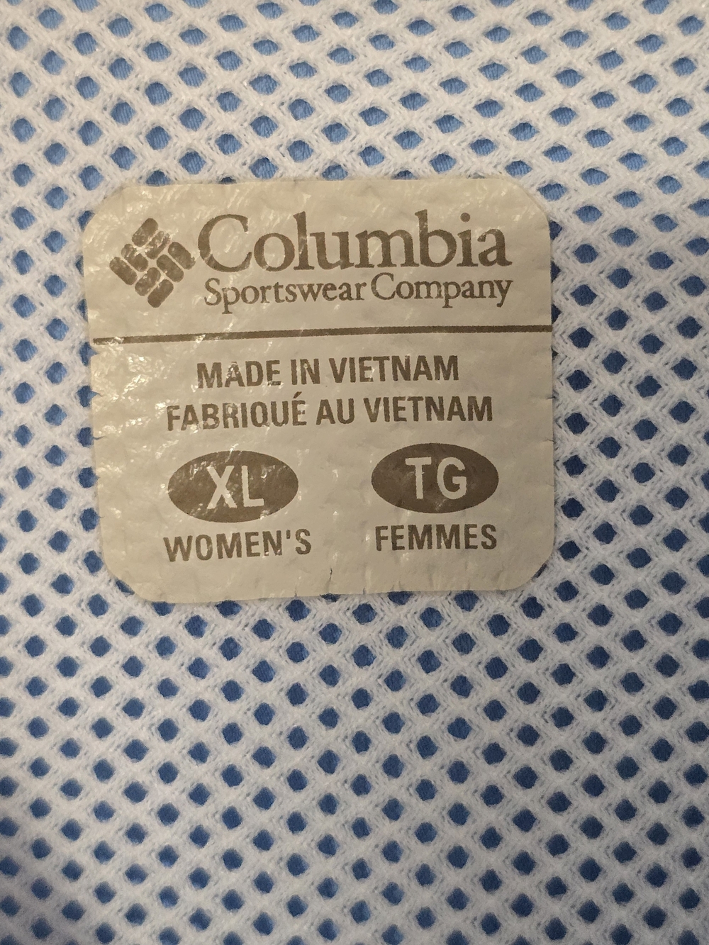 Columbia Light Blue Long Sleeve Fishing Shirt - Picture 4 of 10